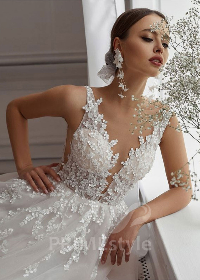 Exkluzívne princeznovské svadobné šaty LS734