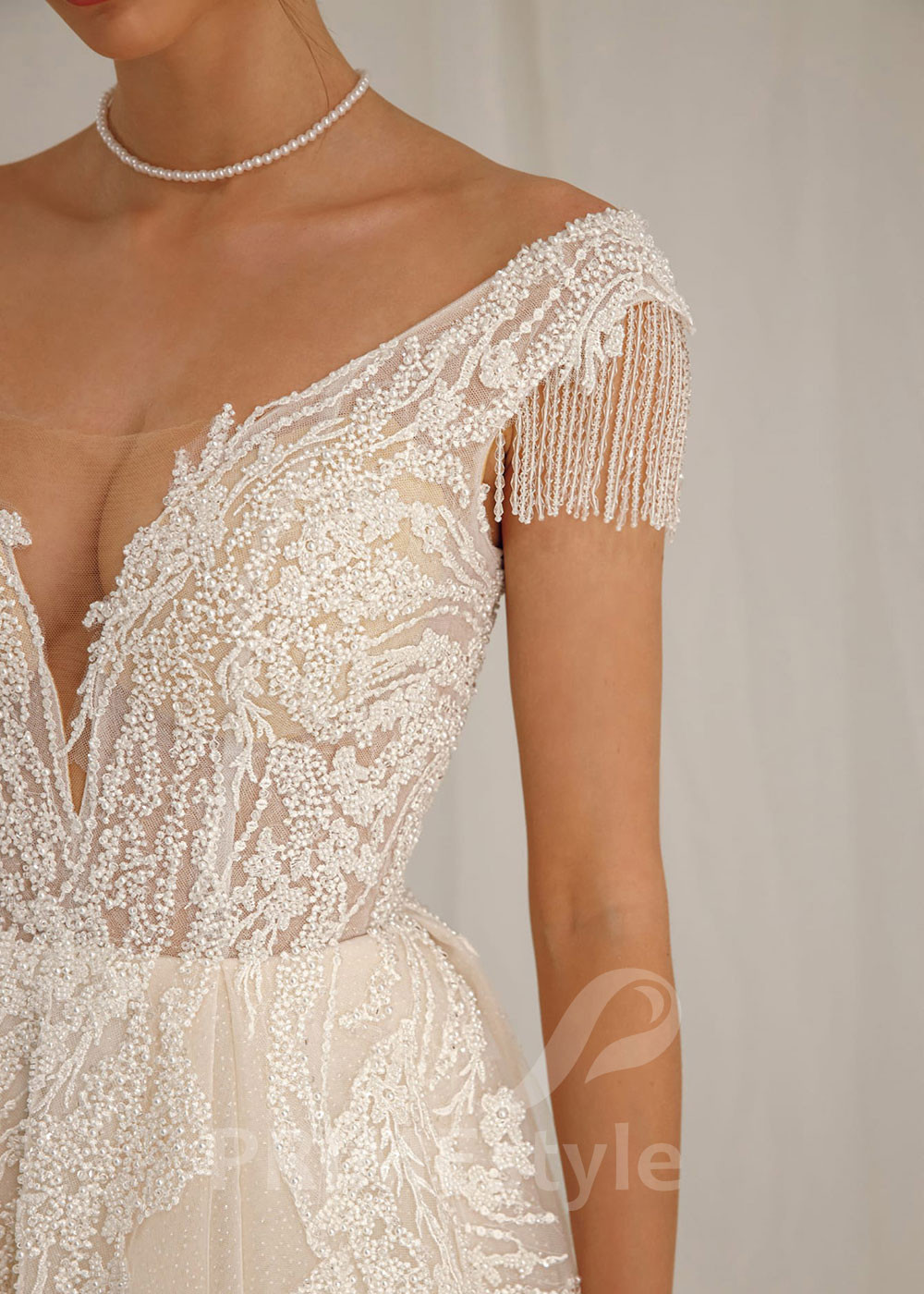 Luxusné princeznovské svadobné šaty...