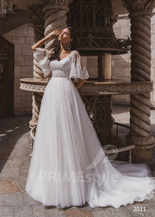 Luxusné romantické svadobné šaty LC2011