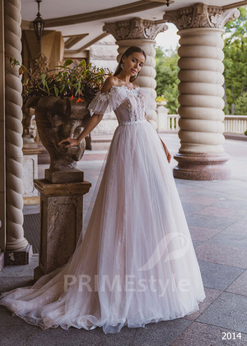 Luxusné romantické svadobné šaty LC2014