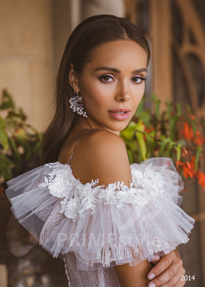 Luxusné romantické svadobné šaty LC2014