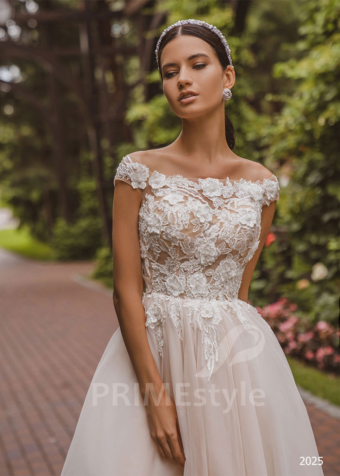Luxusné princeznovské svadobné šaty LC2025