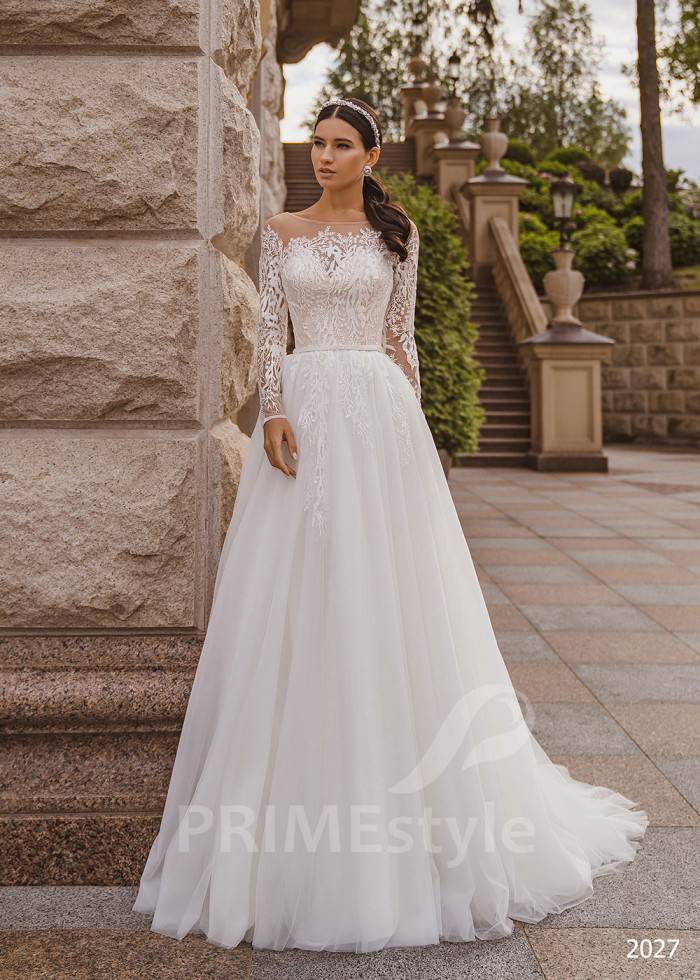 Luxusné tylové svadobné šaty LC2027