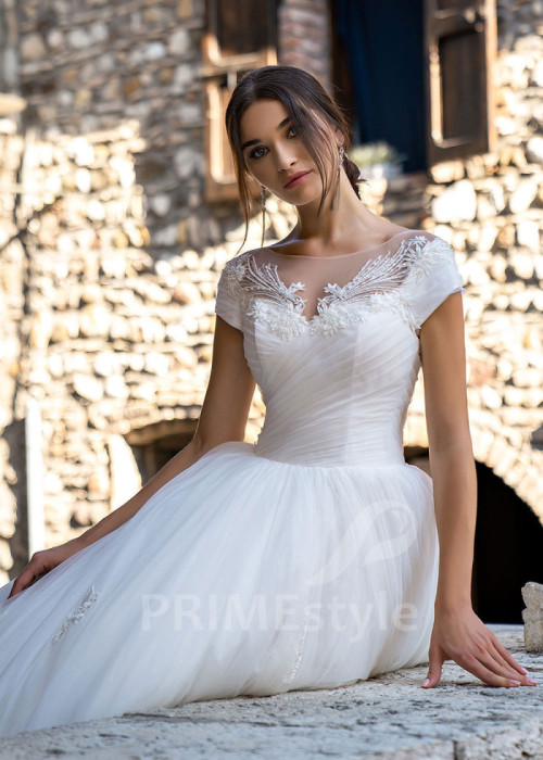 Luxusné princeznovské svadobné šaty LS508 2