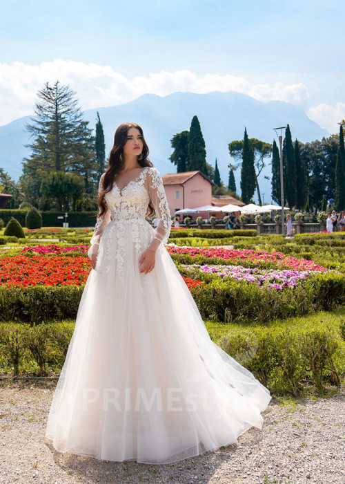 Luxusné princeznovské svadobné šaty LS530