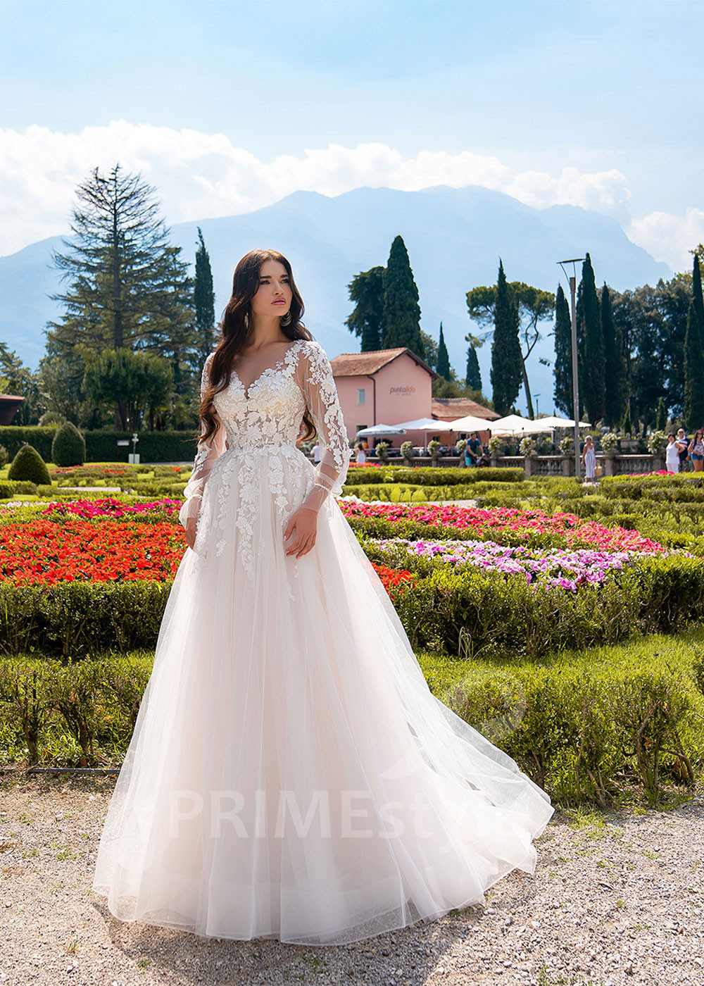 Luxusné princeznovské svadobné šaty LS530