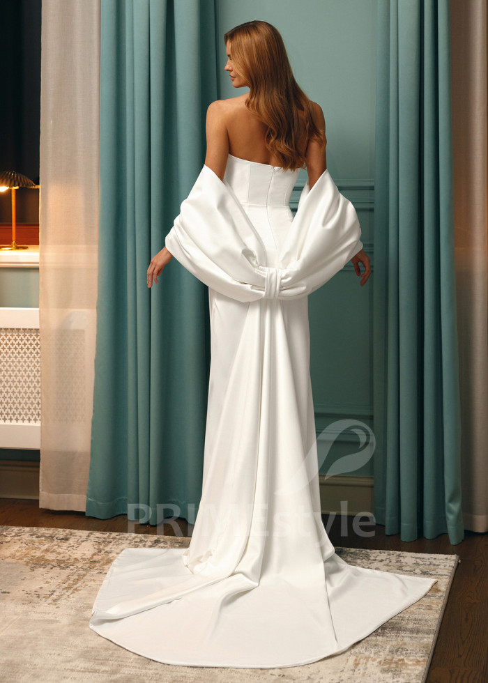 Elegantné úzke svadobné šaty Olympia