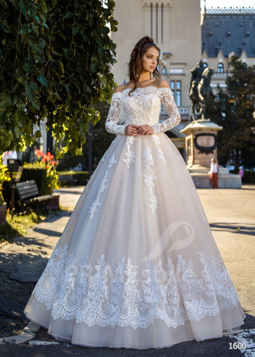 Luxusné princeznovské svadobné šaty LC1600