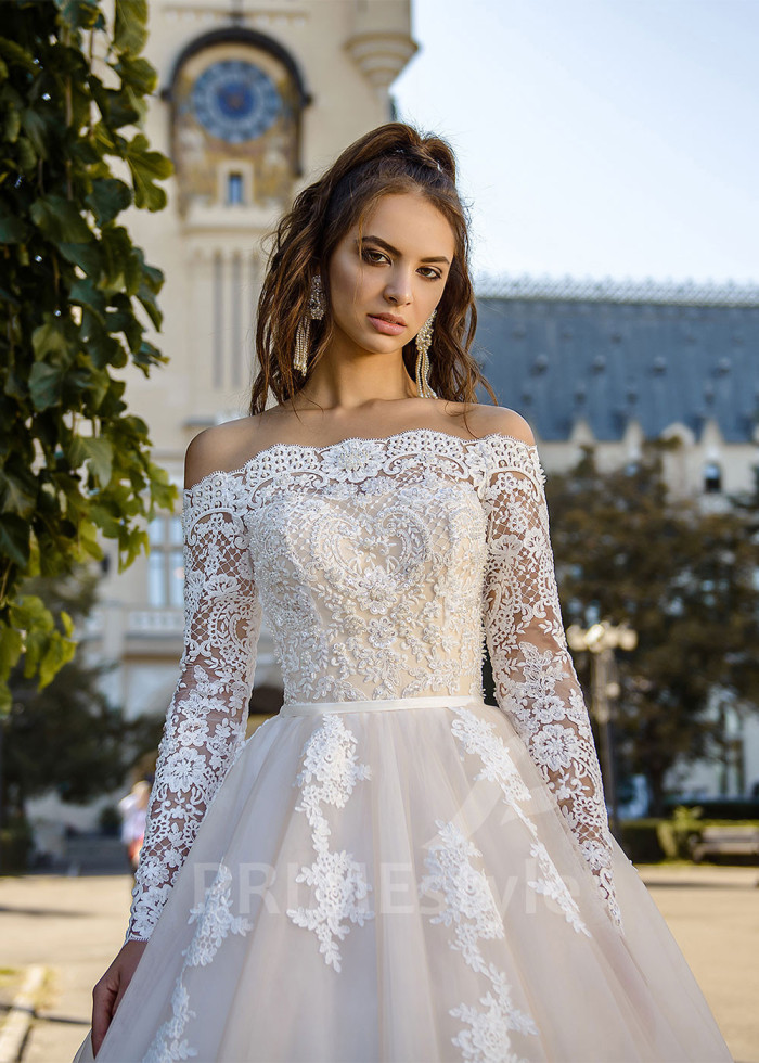 Luxusné princeznovské svadobné šaty LC1600