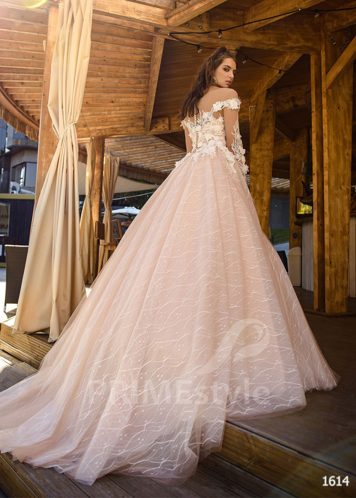 Luxusné romantické svadobné šaty LC1614