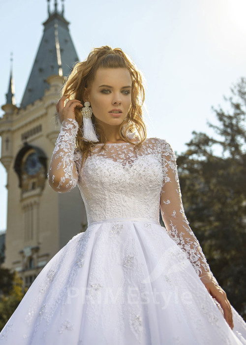 Luxusné princeznovské svadobné šaty LC1616 2