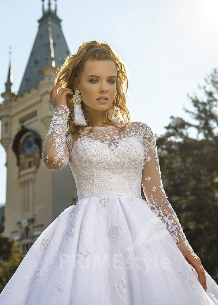 Luxusné princeznovské svadobné šaty LC1616