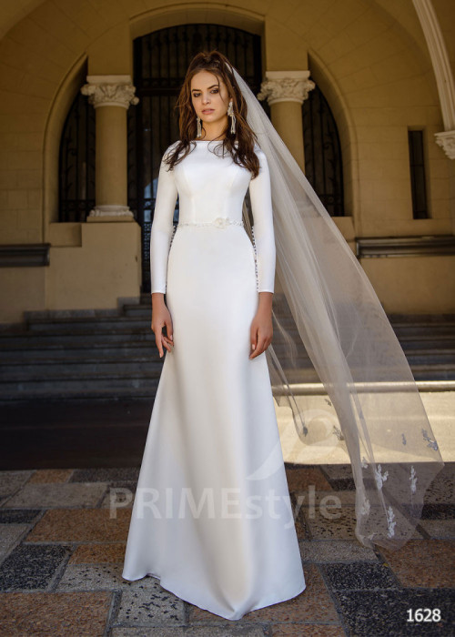 Elegantné minimalistické svadobné šaty LC1628