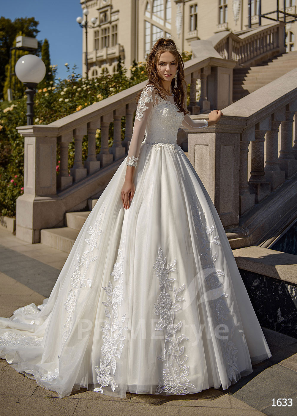 Exkluzívne romantické svadobné šaty LC1633