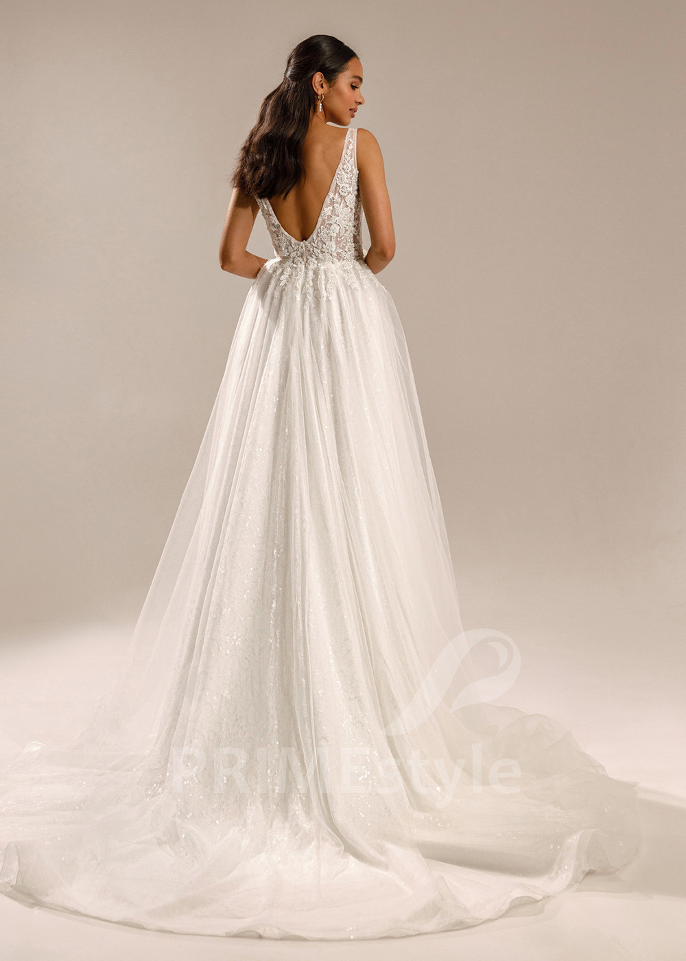 Luxusné čipkované svadobné šaty Adalyn