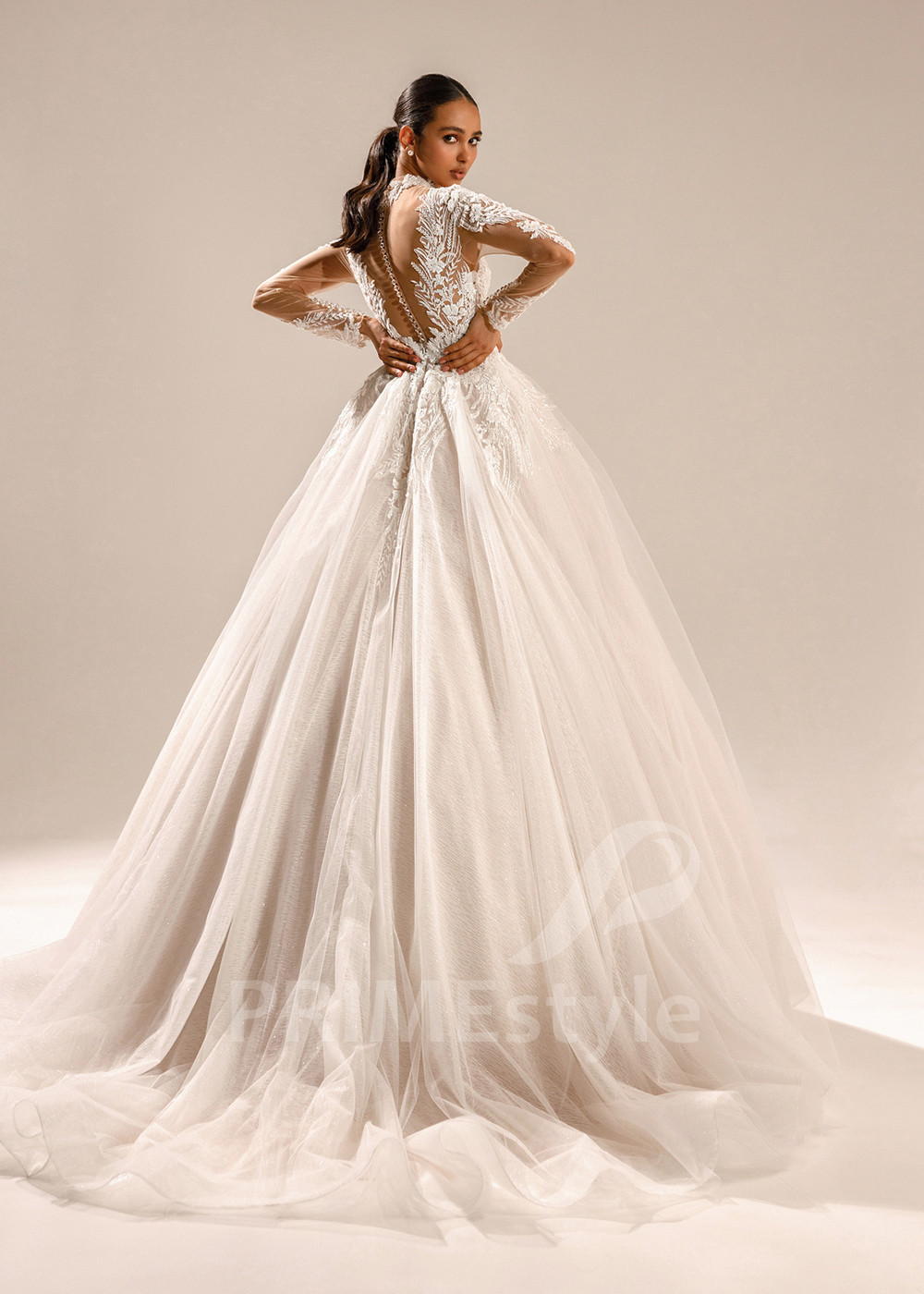 Luxusné princeznovské svadobné šaty...