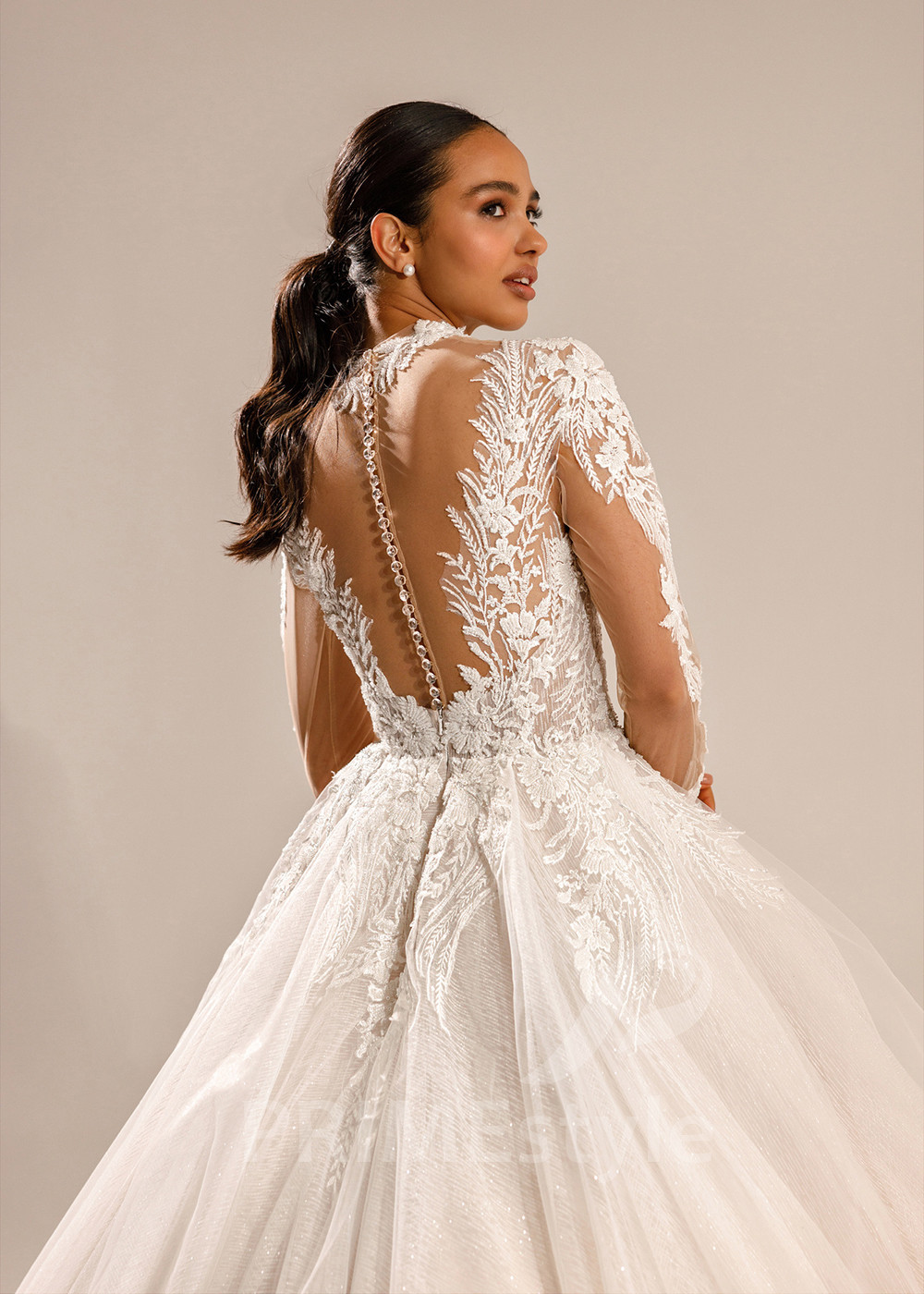 Luxusné princeznovské svadobné šaty...