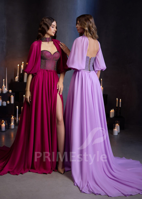 Najkrajšie šaty pre svadobné mamy LC2906 2