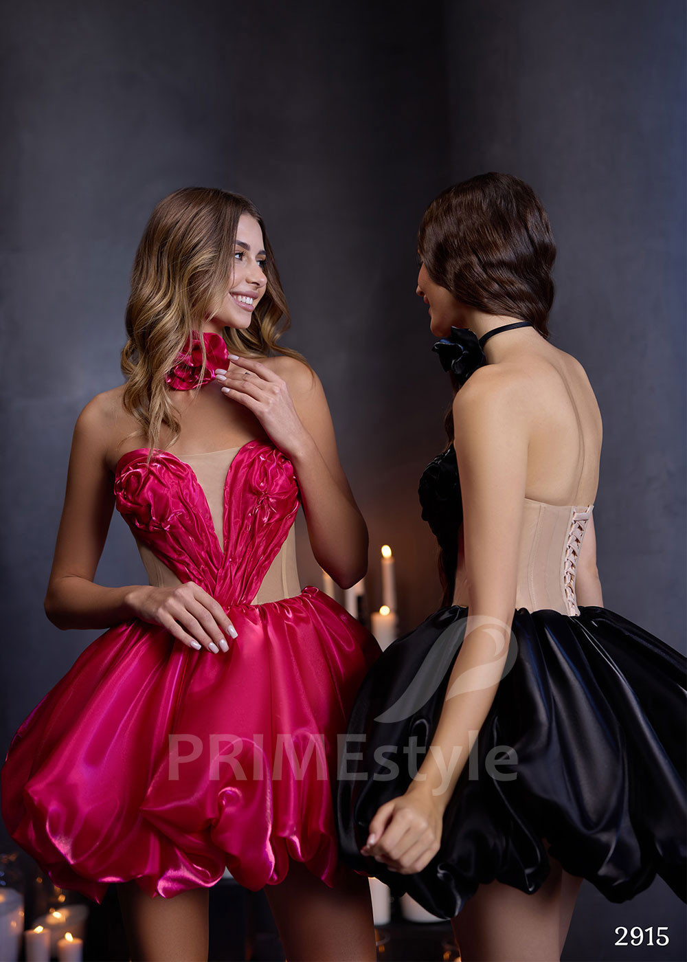 Krátke večerné šaty LC2915