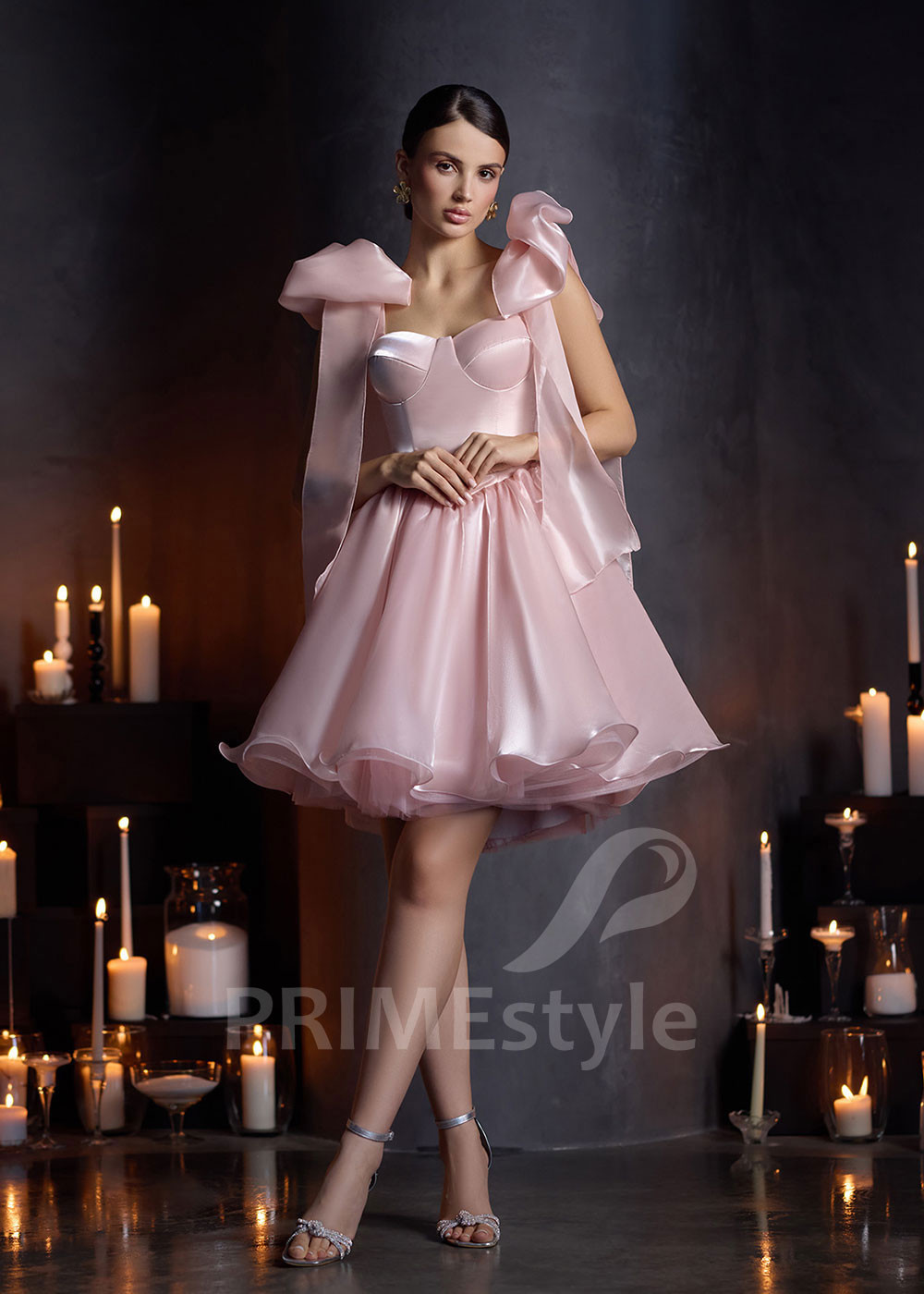 Popolnočné šaty pre nevestu LC2926