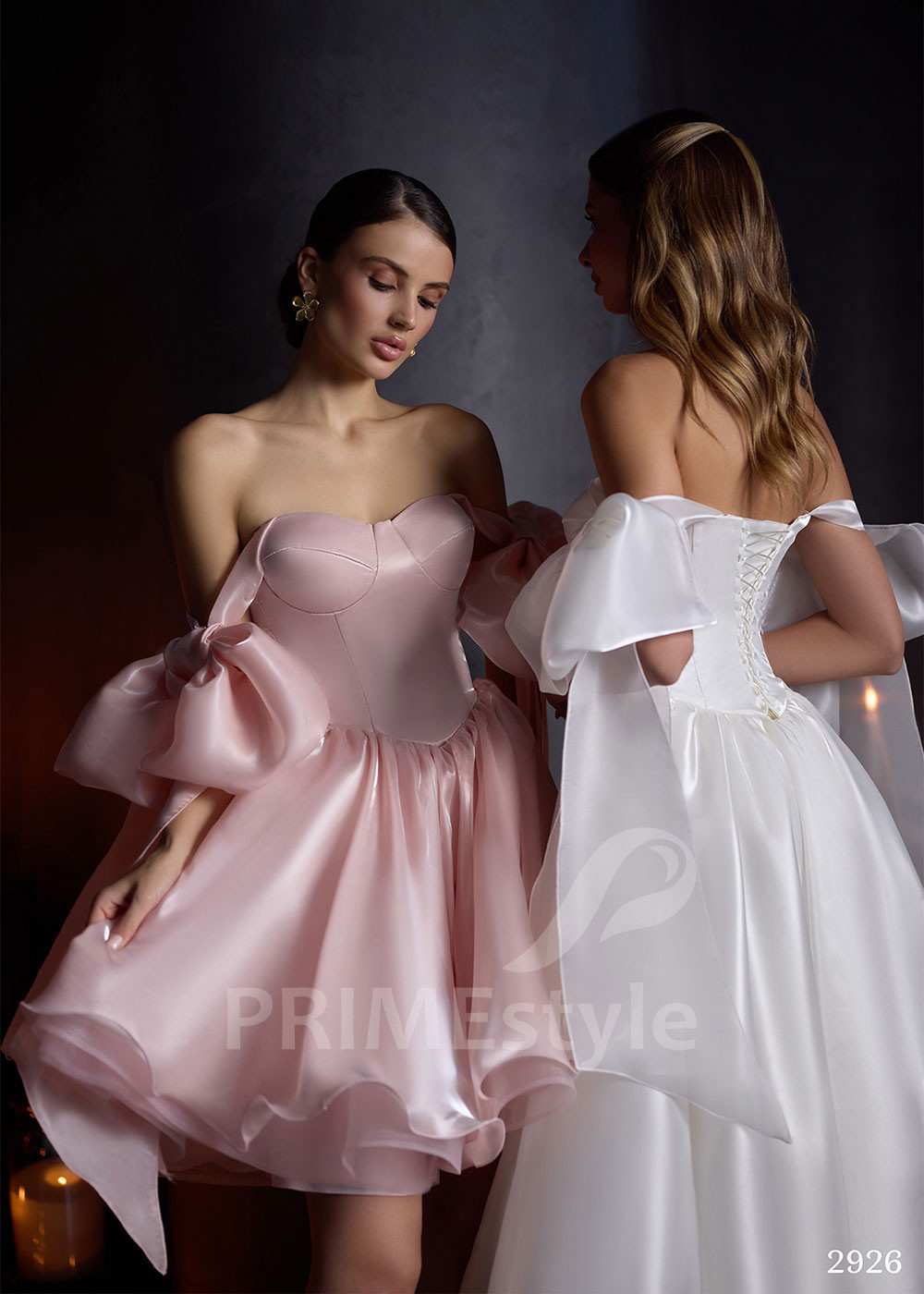 Popolnočné šaty pre nevestu LC2926