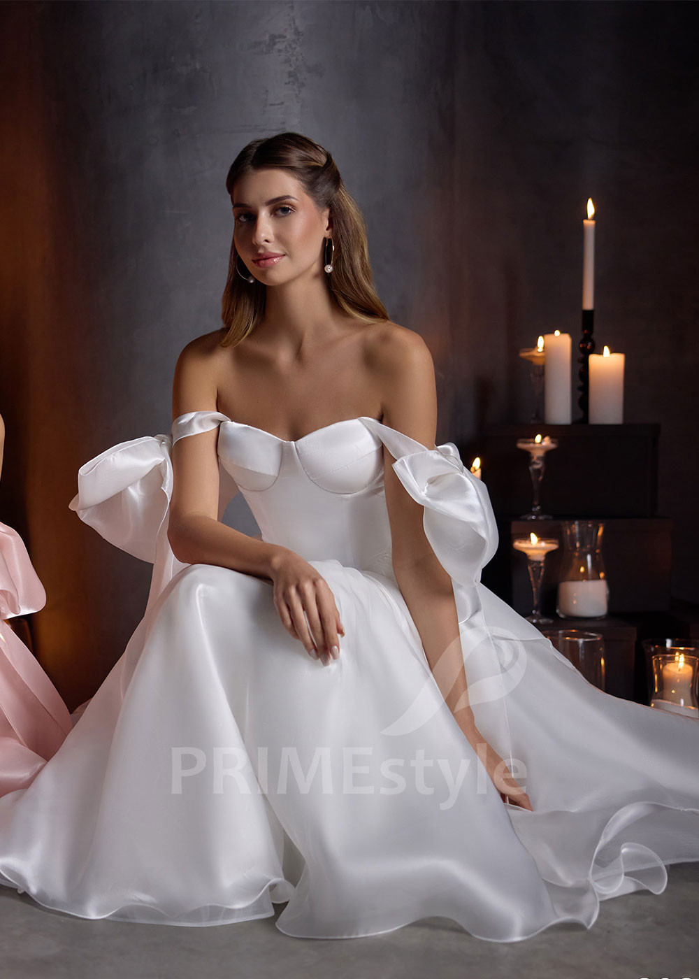 Popolnočné šaty pre nevestu LC2926