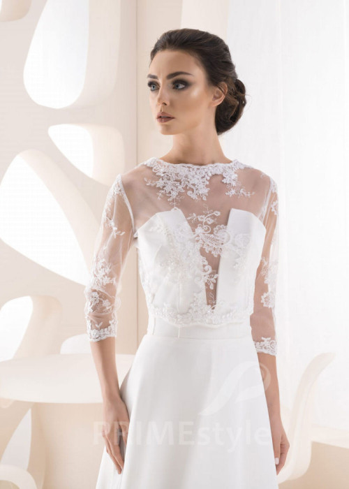 Luxusné svadobné bolerko LB-98