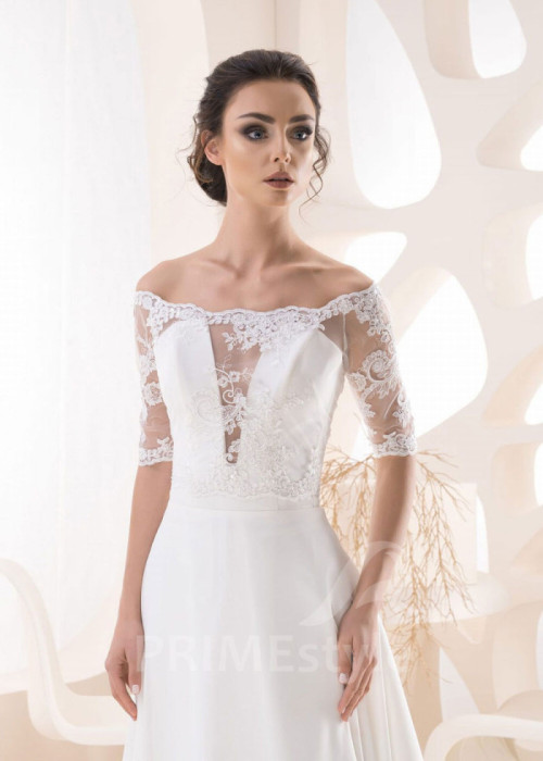 Luxusné svadobné bolerko LB-108G