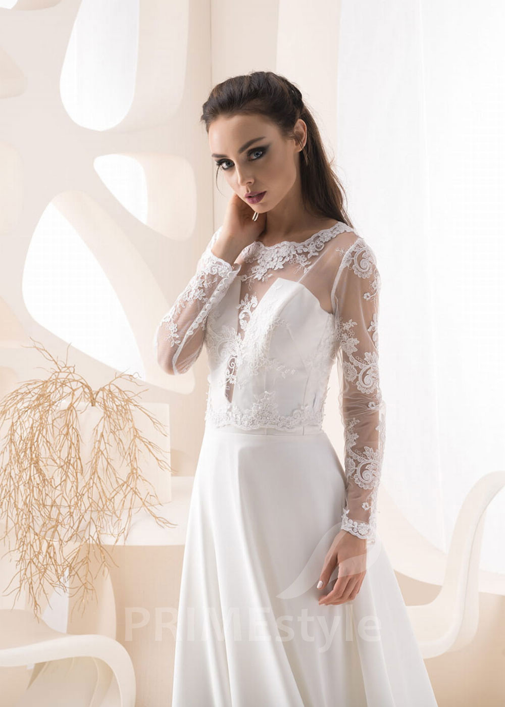 Luxusné svadobné bolerko LB-123A