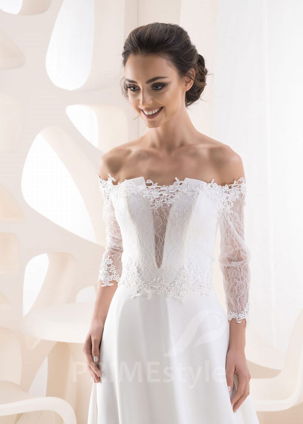 Luxusné svadobné bolerko LB-319