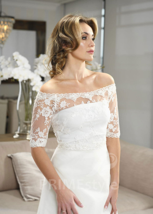 Luxusné svadobné bolerko LB-321