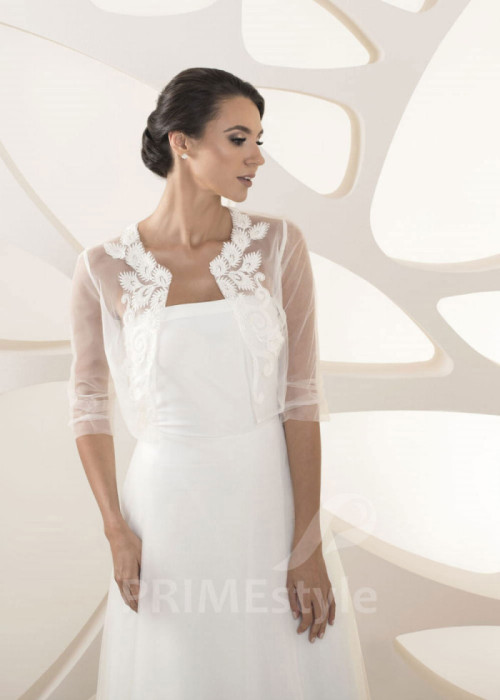 Luxusné svadobné bolerko LB-325