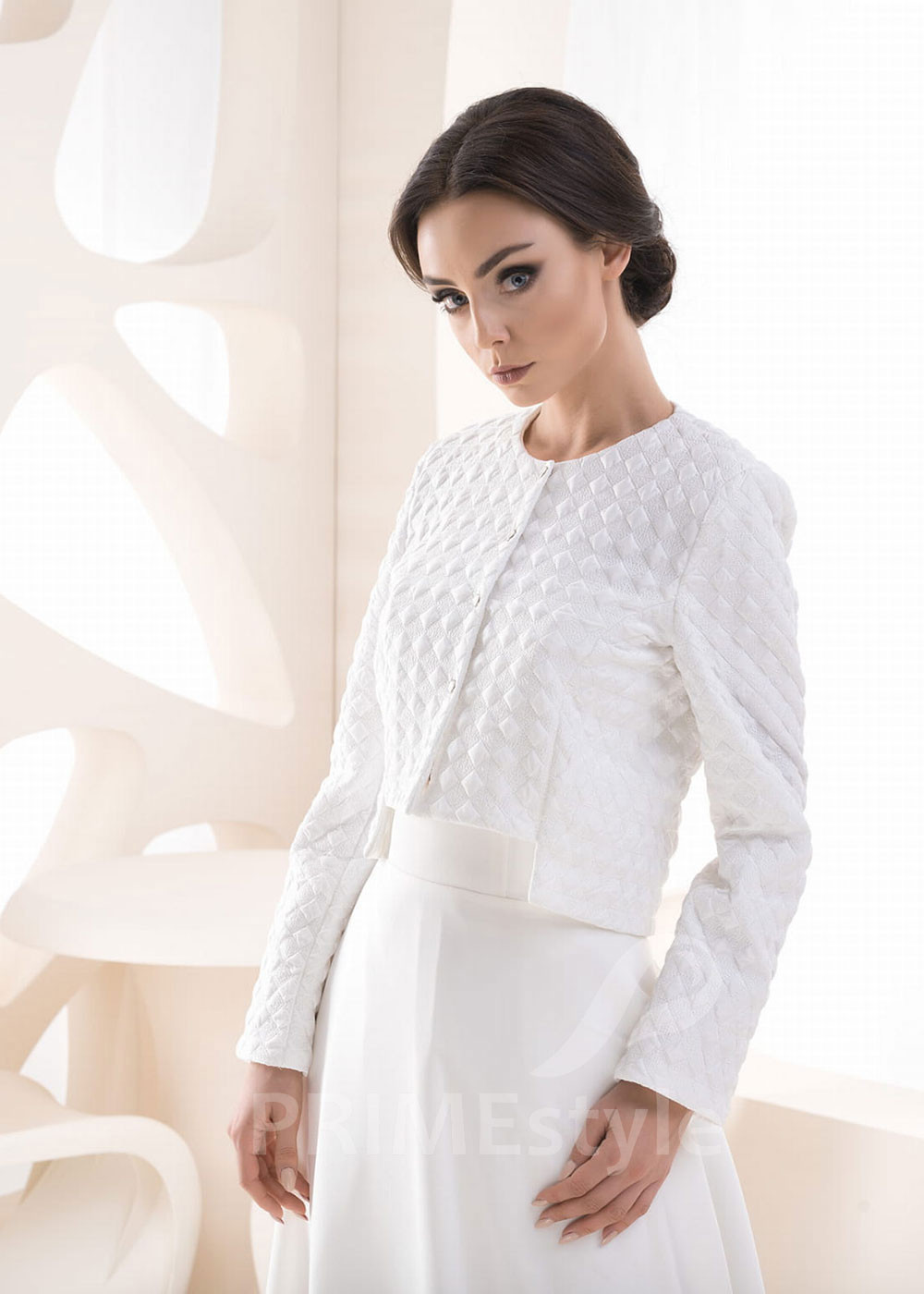 Svadobný kabátik LB-154