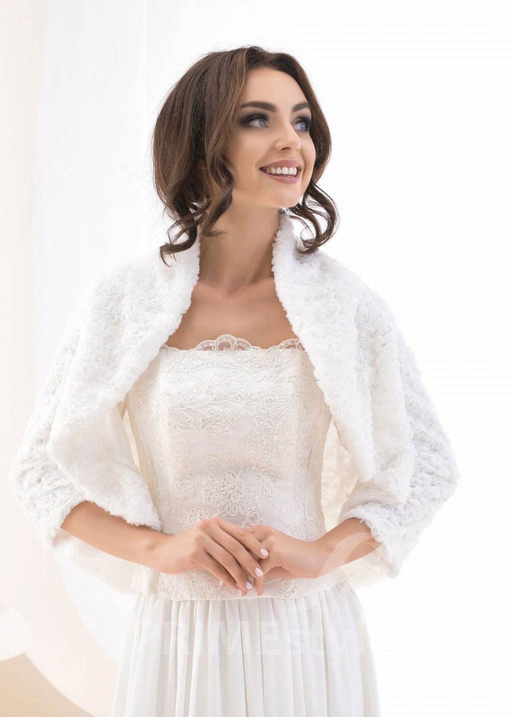 Svadobný kabátik LB-239