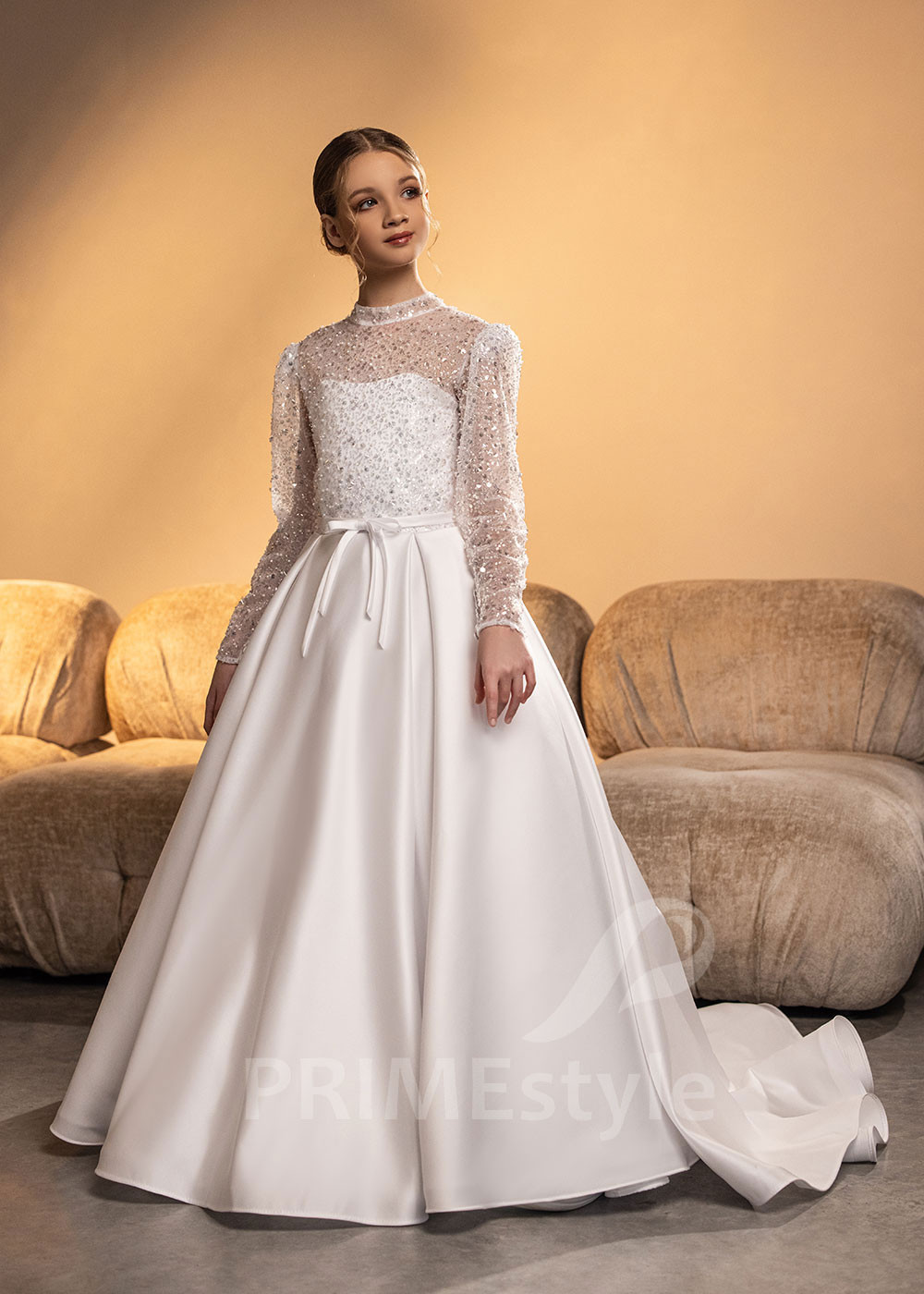 Luxusné šaty na prvé sväté prijímanie...