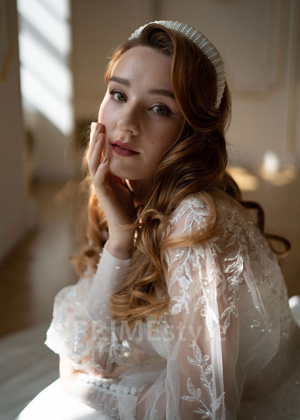 Luxusné čipkované svadobné šaty Ramona