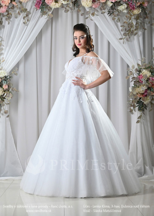 Exkluzívne tylové svadobné šaty Decima 2