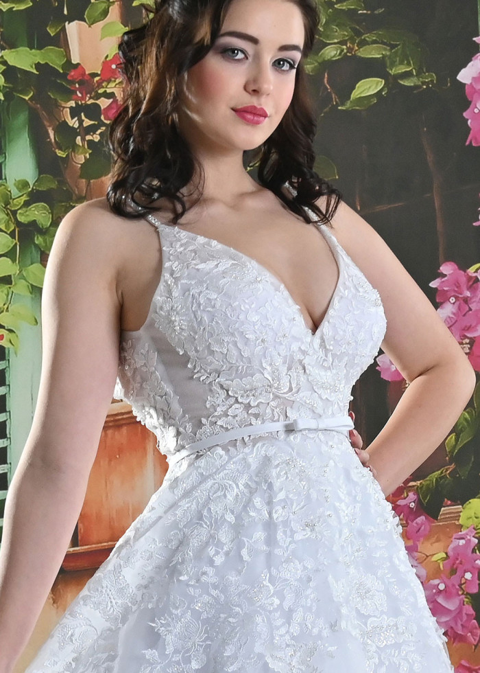 Luxusné svadobné šaty na ramienka Destiny