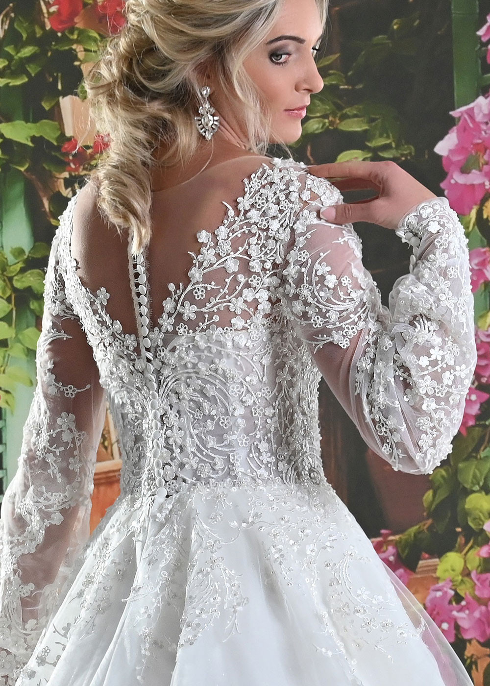 Luxusné čipkované svadobné šaty Dolores