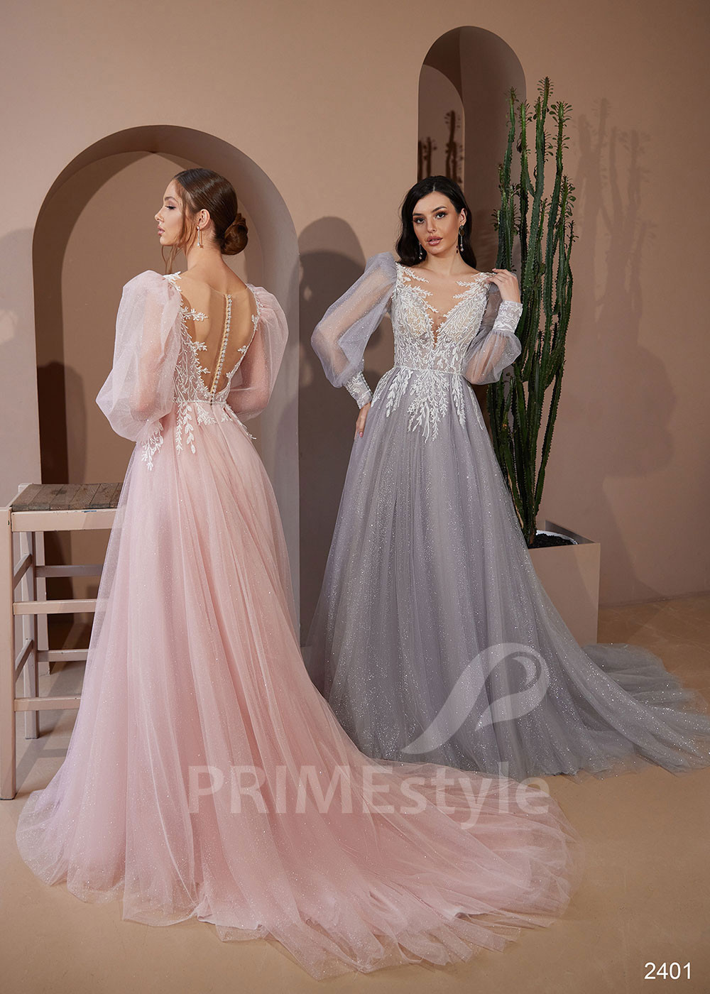 Jednoduché trblietavé svadobné šaty...