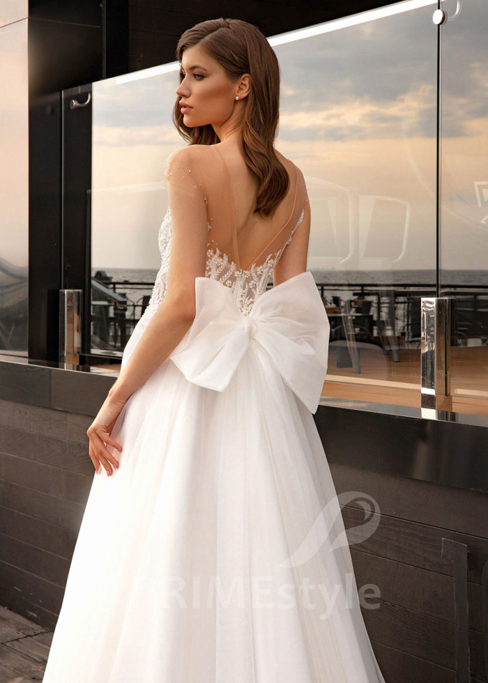 Extravagantné tylové svadobné šaty Jane