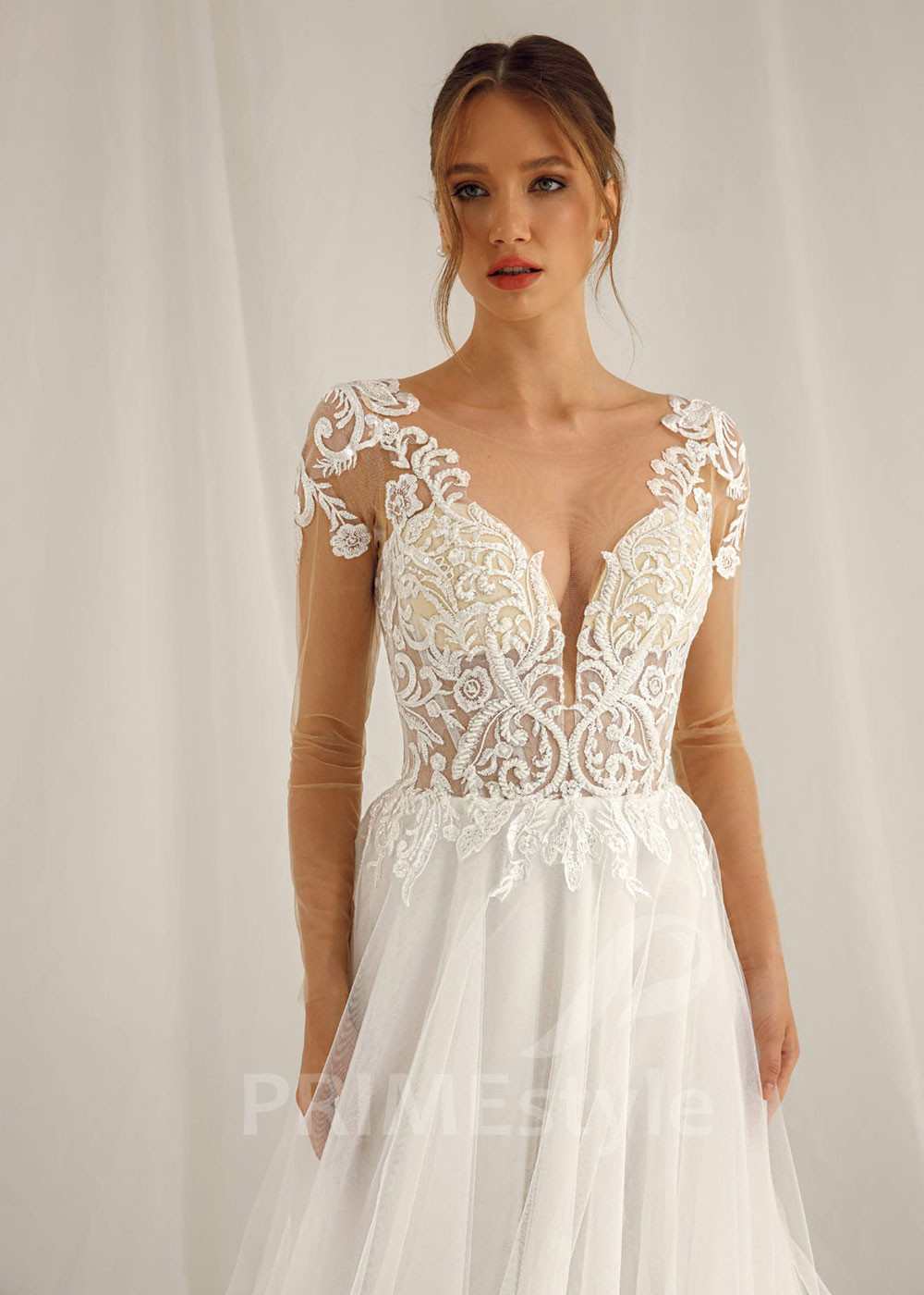 Elegantné tylové svadobné šaty Liza