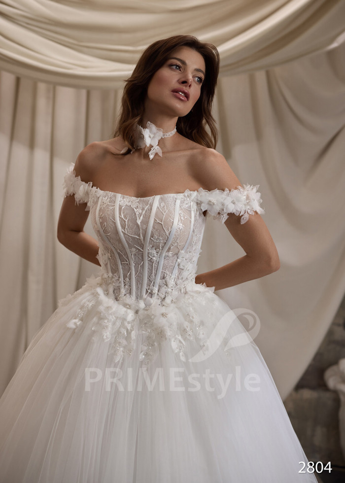 Princeznovské svadobné šaty LC2804