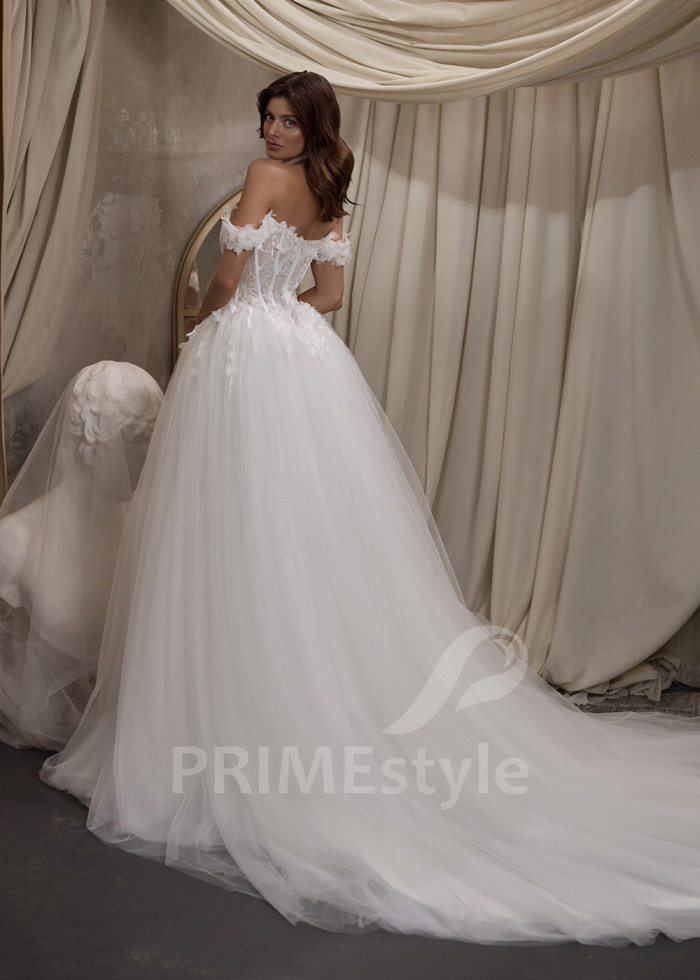 Princeznovské svadobné šaty LC2804