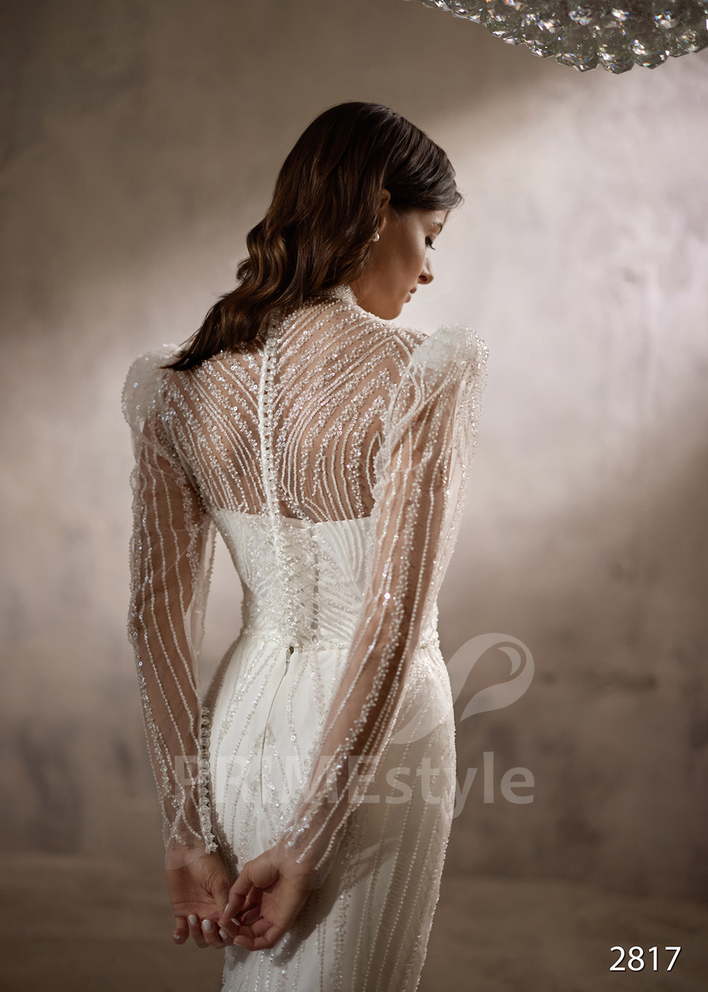 Luxusné svadobné šaty s odopínateľnou...