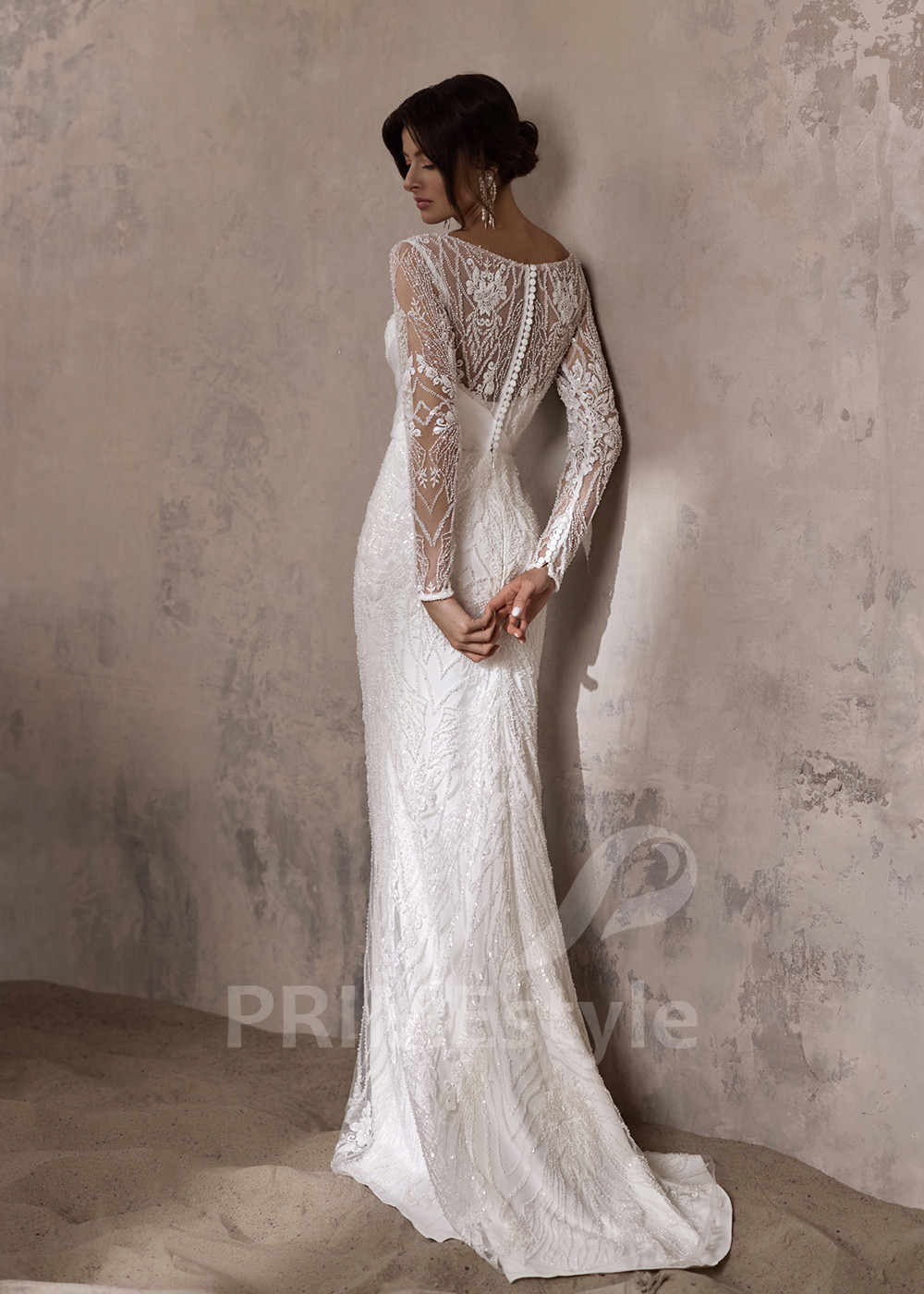 Luxusné svadobné šaty s odopínateľnou...